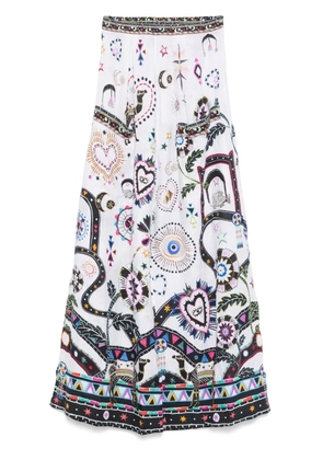 Camilla Nubian Wonderland trousers - White