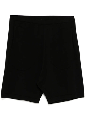 Label Under Construction elasticated waist trousers - Black