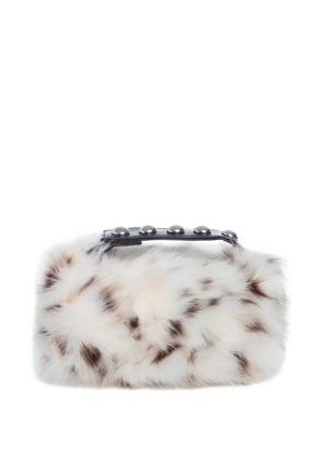 Apparis Marfa studded mini bag - White