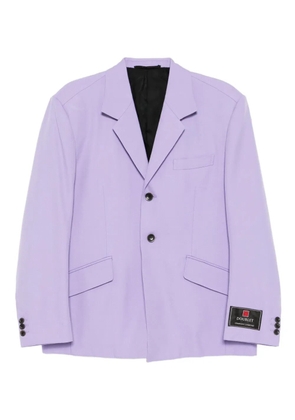 Doublet common-cutting blazer - Purple