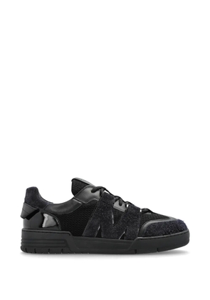 Moschino m-logo lace-up sneakers - Black