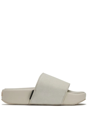 Y-3 slip-on slides - Grey