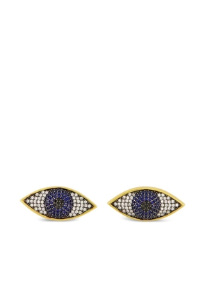 Begüm Khan Nazar eyes mini earrings - Gold