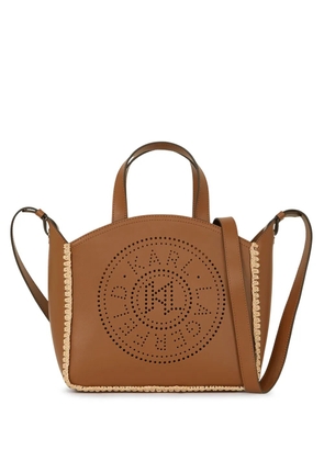 Karl Lagerfeld small K/Circle bag - Brown