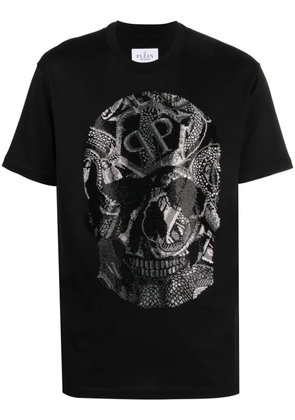 Philipp Plein SS Snake round-neck T-shirt - Black