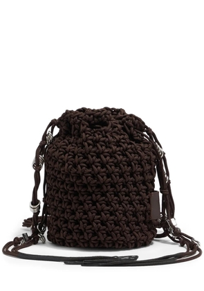 Bimba y Lola rope bucket bag - Brown