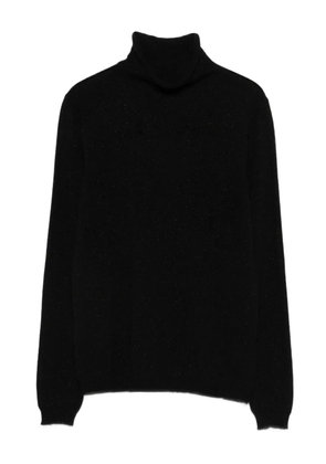 Gran Sasso roll-neck sweater - Black