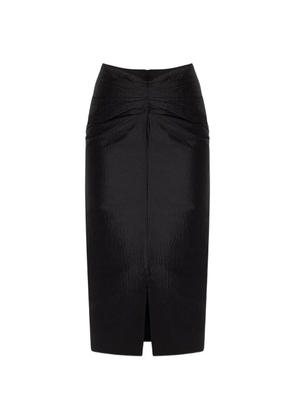 Lanvin twist-detail midi skirt - Black