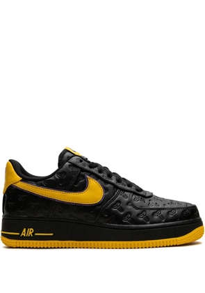 Nike x Kobe Bryant Air Force 1 Low 'Lakers Away - Black/Varsity Maize/Varsity Purple' sneakers