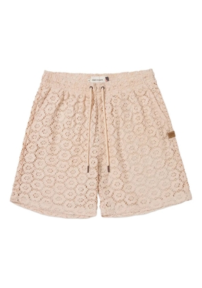 Honor The Gift crochet floral shorts - Neutrals