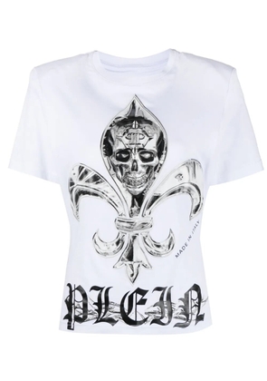 Philipp Plein Sexy Pure Fit Chrome cotton T-shirt - White