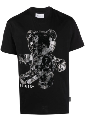 Philipp Plein teddy print T-shirt - Black