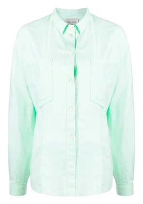 Forte Forte chest-pocket longsleeved shirt - Green