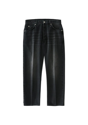 Studio Nicholson Windslow pressed-crease jeans - Black