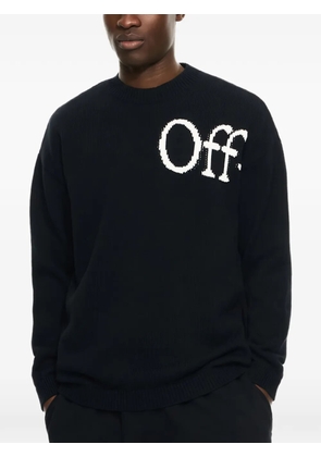 Off-White Bookish Shared Cot sweater - Black