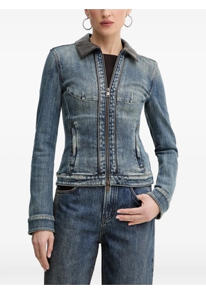 Miss Sixty zipped denim jacket - Blue