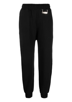 Philipp Plein elasticated track pants - Black