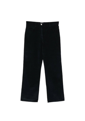 TOTEME straight cord trousers - Black