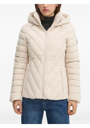 Abercrombie & Fitch quilted-pattern padded jacket - Neutrals