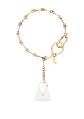 Ermanno Scervino chain bag charm - Gold