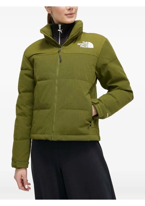 The North Face zip puffer jacket - Green