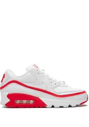 Nike x Undefeated Air Max 90 'White/Red' sneakers