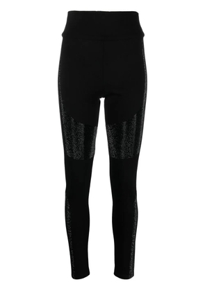Philipp Plein high-rise embellished leggings - Black