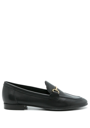 Studio Chofakian Siena leather mocassins - Black