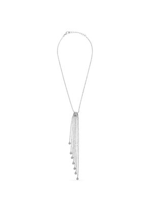 Alessandra Rich crystal-embellished necklace - Silver