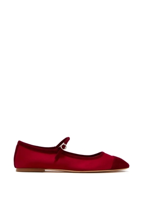 Aeyde Uma ballet flats - Red