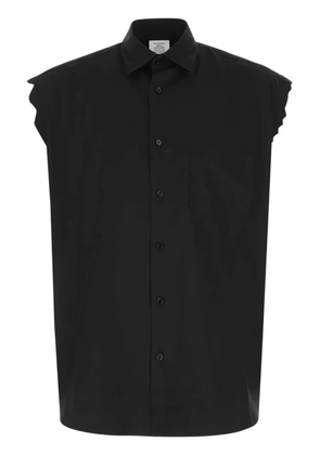 VETEMENTS poplin shirt - Black