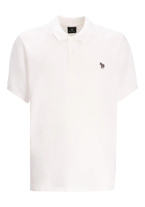 Paul Smith Zebra-patch polo shirt - White