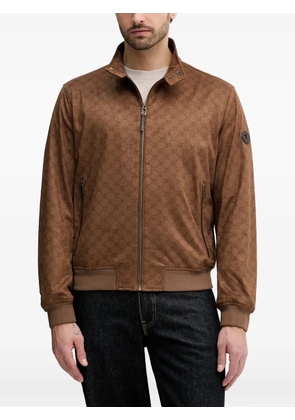 Joop! patterned zip jacket - Brown