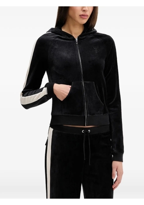 Juicy Couture side-stripe hoodie - Black