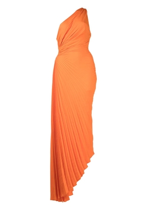 A.L.C. Delfina one-shoulder day dress - Orange