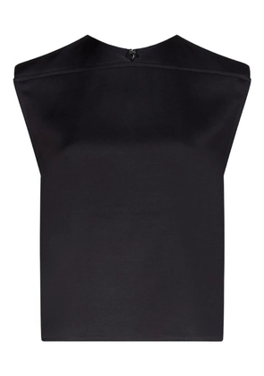 LouLou de Saison boxy V-neck top - Black