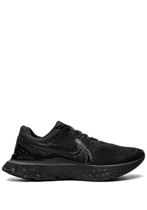 Nike React Infinity Run Flyknit 3 'Triple Black' sneakers