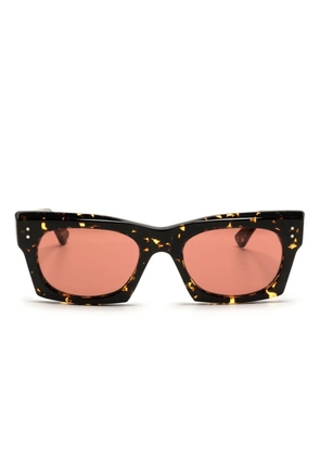 Marni Eyewear Edku oval-frame sunglasses - Brown