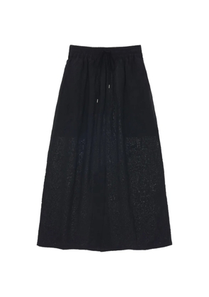 Studio Nicholson elasticated waist skirt - Black