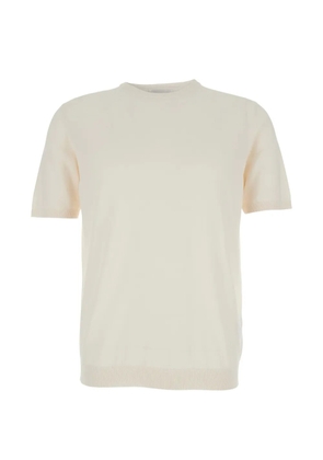 Roberto Collina crew-neck ribbed T-shirt - Neutrals