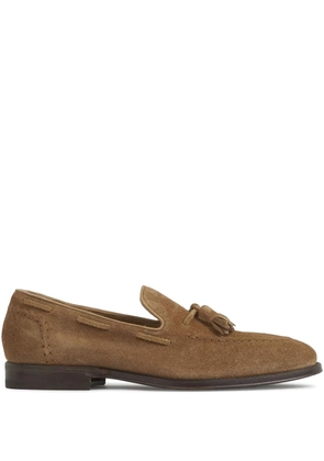 Henderson Baracco suede loafers - Brown