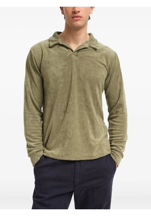 PENINSULA SWIMWEAR long sleeve polo shirt - Green