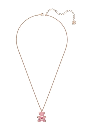 Swarovski Teddy necklace - Pink