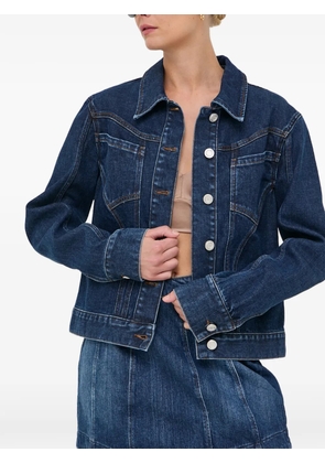 Trussardi button-up denim jacket - Blue