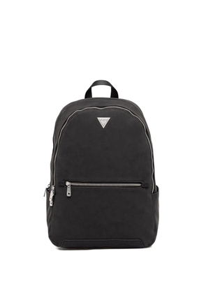GUESS USA Torino logo-plaque zipped backpack - Black