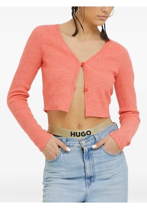 HUGO button-up cardigan - Orange