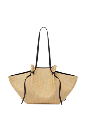 Yuzefi Mochi drawstring shoulder bag - Neutrals