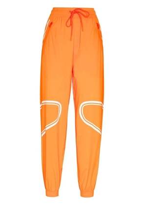 adidas by Stella McCartney logo-print lightweight track pants - Orange