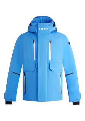 Fusalp John hooded multiple-pockets ski jacket - Blue