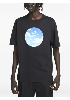Nike graphic-print T-shirt - Black